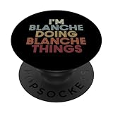 Blanche Name Blanche Personalized Name First Given PopSockets PopGrip Adhesivo