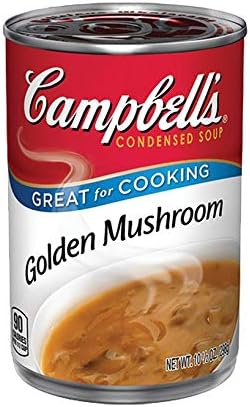 Campbell'sCondensed Golden Mushroom Soup, 10.75oz Can (Pack of 6)