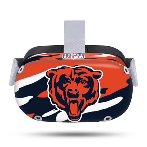 Autocollant Chicago Bears Meta Quest 2 en Vinyle Anti-Rayures NFL