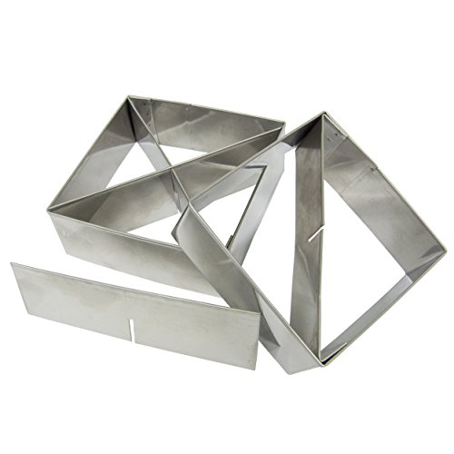 Multifunctional Pastry Cutter (2-Piece Set) - Heavy Gauge 18/10 Stainless Steel,