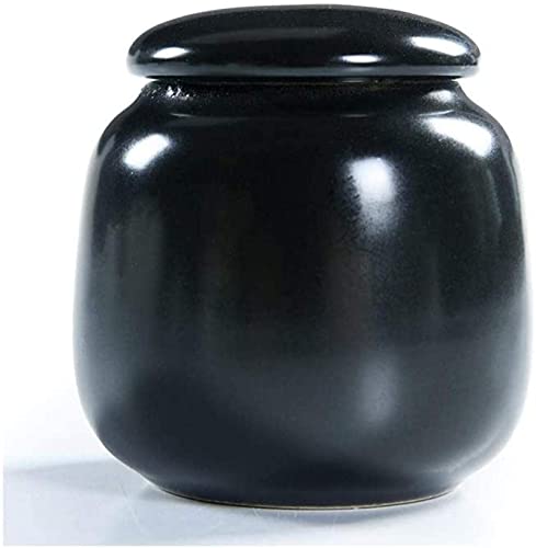 火葬壷記念壷人間の灰のためのミニ壷ミニ埋葬火葬壷成人またはペットのための灰壷家庭での記念埋葬セラミックストロングシール6.46.8cm葬儀容器（色：＃10）、色：＃