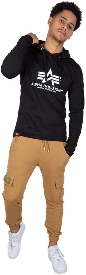 ALPHA INDUSTRIES Men's Basic Hoody Opaque