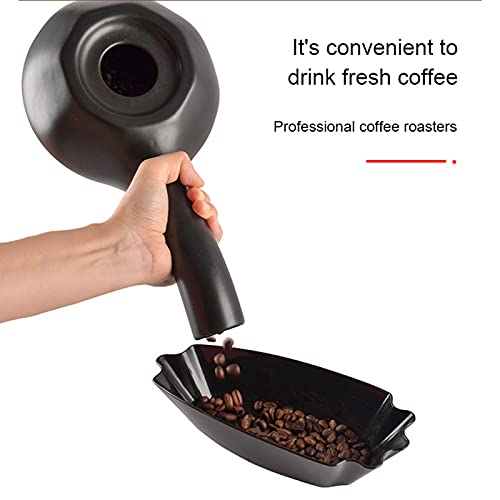 Torréfacteur grain de café céramique machine de cuisson manuelle pour poêle gaz - 5