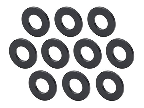 ポッシュ バイク用品 ユニバーサルカラー M10 厚さ2mm ブラック 10個入 汎用カラー 300210-06