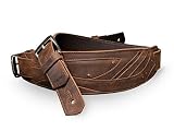 Anthology Gear"Blackwood" Full Grain Leather Guitar Strap For Electric, Acoustic, and Bass Guitars (