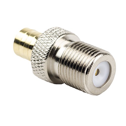 DHT Electronics RF coaxial coax adapter SMB female to F female for XM Sirius Satellite Radio