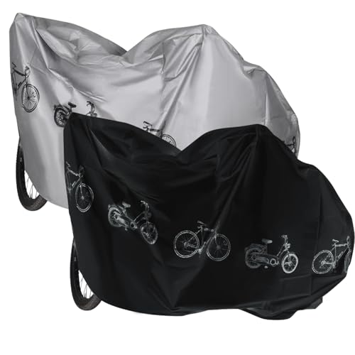 Lahnaokfis 2 Pack Fahrradgarage, Fahrradabdeckung, Fahrradgarage...