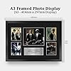 HWC Trading FR A3 John Travolta & Samuel L Jackson Pulp Fiction Vincent & Jules Gifts Printed Signed Autograph Picture for Movie Memorabilia Fans - A3 Framed #1