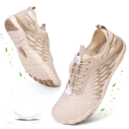 Hike Barefoot Shoes for Women Men Non-Slip Breathable Walking Shoes Wide Toe Box Comfortable Athletic Footwear