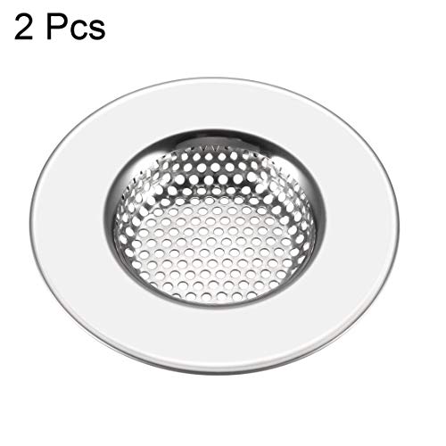 Colador redondo para fregadero de cocina de acero inoxidable 2.95" miniatura 4