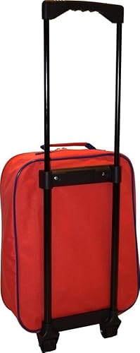 Ruz Disney Cars 15\"\" Collapsible Wheeled Pilot Case - Rolling Luggage Carry-On - Thumbnail 3