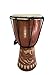 JIVE Djembe Drum African Solid Wood Djembe Percussion Instrument With Natural Skin Drum Head (12