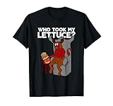 Devil with Cheeseburger Who Took My Lettuce T-Shirt