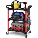Auto Dynasty 3-Level Rolling Cart