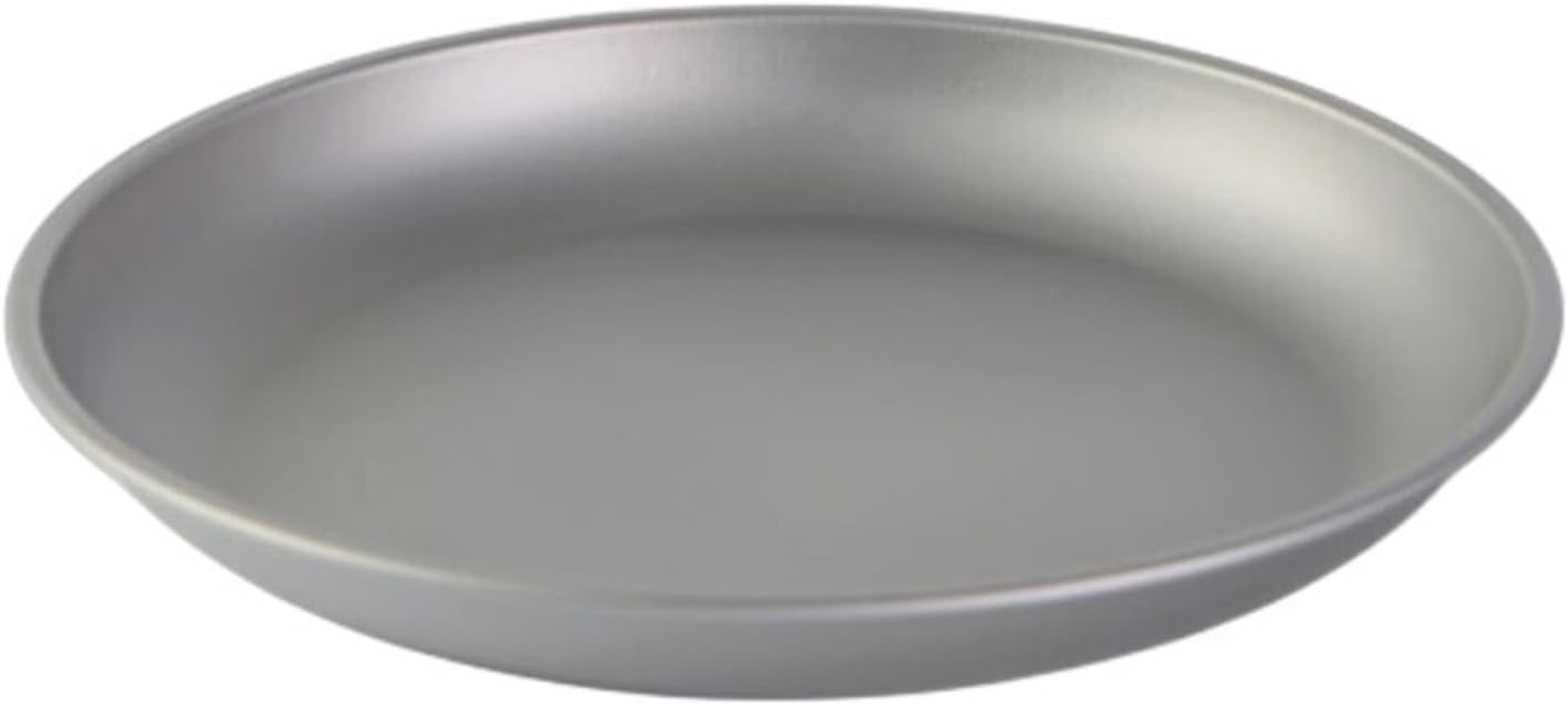 Plates Outdoor Camping Tableware Dishes Set Hiking Travel Ultralight Portable Plate (Color : Medium)