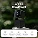 WYZE Cam Pan v3 Indoor/Outdoor IP65 1080P 360° Pan/Tilt/Zoom WiFi Smart Home Security Camera, Motion Tracking for Baby/Pet, Color Night Vision, Works with Alexa&Google Assistant, Free Expert Setup