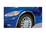 QAA is Compatible with 2001-2010 Chrysler PT Cruiser 4 Piece Molded Stainless Steel Wheel Well Fender Trim Molding WZ41700