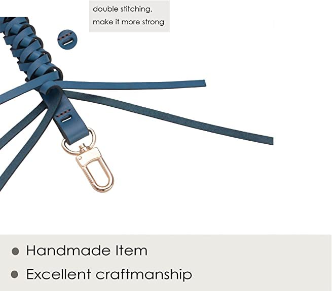 Manici Per Borse In Spago Intrecciato - Kit Con Fibbie Per DIY E Sostituzione - Foto 2