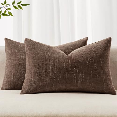 Amazon.com: MIULEE Pack of 2 Decorative Throw Pillow Covers Soft