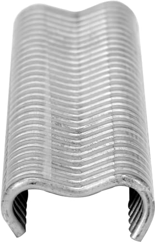 Vorel 600 Stück Front-Drahtklammern, Typ E, für Draht, Zäune, Maschendraht, für Front 49840, Zaunklammern, Maschendrahtklammern, Zaunklammern