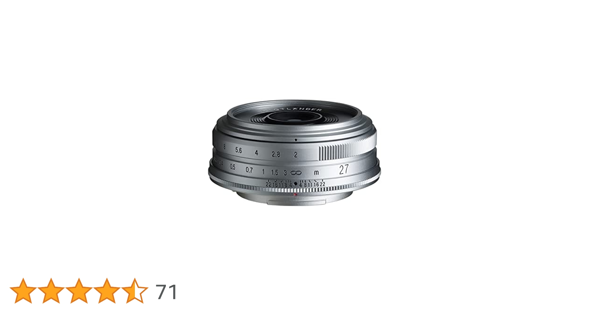 Amazon.co.jp: フォクトレンダー ULTRON 27mm F2 X-mount