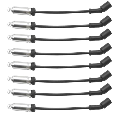 HEDORANCE 12716289 19431551 Spark Plug Wires Set of 8 Fit for Cadillac Escalade CTS for Chevrolet Corvette Silverado 1500 Suburban Camaro Tahoe for GMC Savana 2500 Sierra 1500 Yukon