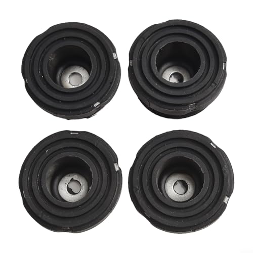 Paquete de 4 patas de goma negras para generador Honda EU2000i EB2000i, almohadillas de montaje inferior de repuesto sustituyen a 68325-Z07-003, pie antivibración de 43 mm