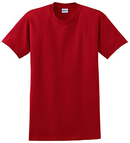 Image of Gildan Mens Ultra Cotton Short Sleeve T-Shirt (S) (Cherry Red)