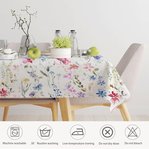 Nappe de table antitache facile à nettoyer pour cuisine et salon - 7