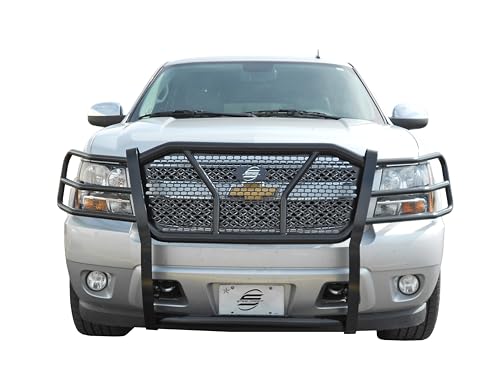 0714 Suburban/Tahoe Black Hd Grill Guards