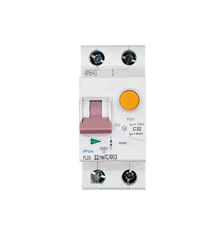 Disjoncteur de fuite PLD9 10A tableau electrique monophase 30mA - 2