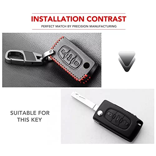 Chiave dell'automobile di cuoio della Copertura