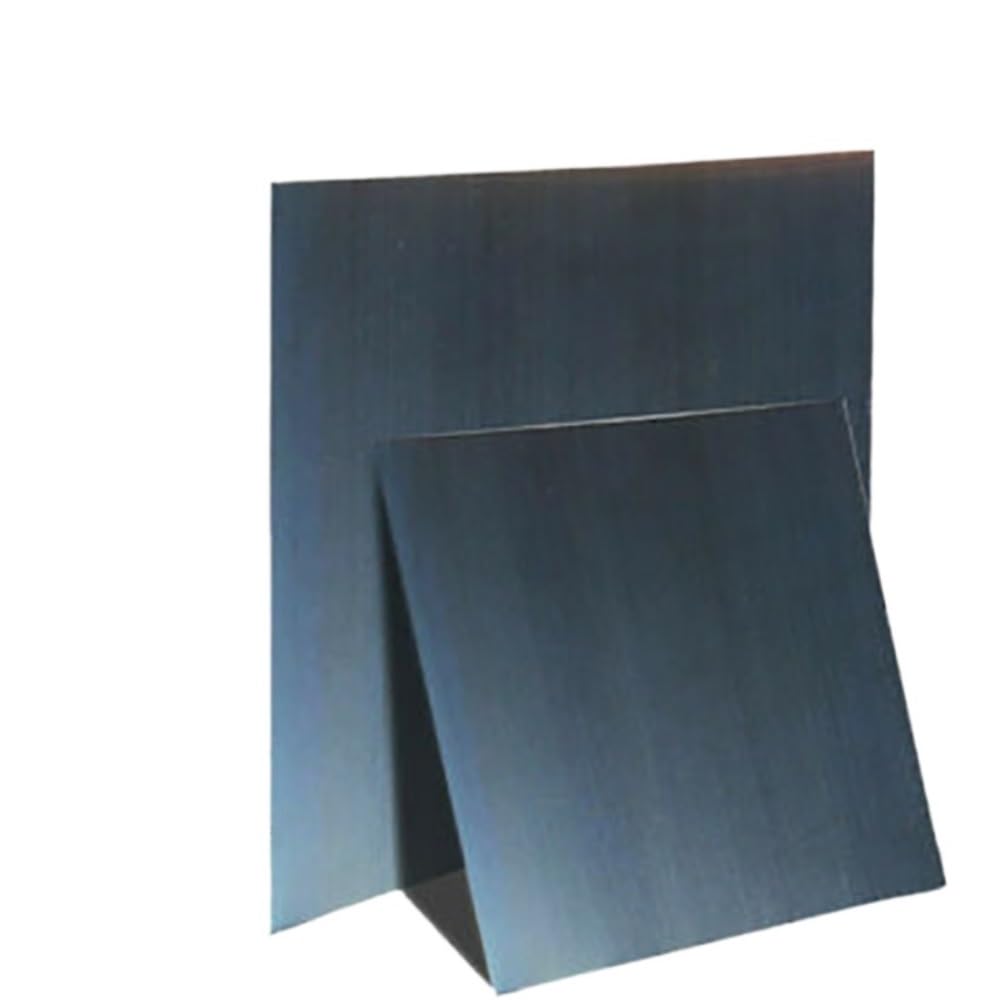 1pc 65Mn Blue Temper Annealed Spring Steel Sheet for DIY CNC Processing 0.5-2.5mm Thickness(0.5MMX30X500MM)