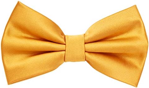 MASADA bow tie - men's accessory in silk-look, continuously adjustable, handmade with hook closure - 12 x 6 cm