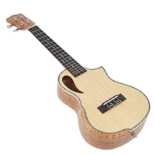 Ukulele Concert Ukulele 23 inch Spruce Wood 18 Fret Acoustic Guitar Ukelele Mahogany Fingerboard Neck 4 String Guitar - Les Beatles, Paul McCartney, John Lennon, RIngo Starr, George Harrison Ukulele Concert Ukulele 23 inch Spruce Wood 18 Fret Acoustic Guitar Ukelele Mahogany Fingerboard Neck 4 String Guitar – Image 4