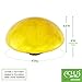 Achla Designs Glass Toadstool Mushroom Gazing Ball, Yellow