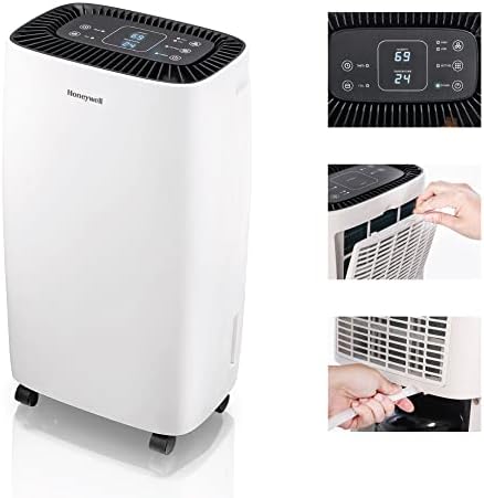 Honeywell 12 Litre Portable Dehumidifier Tp Compact Eco Friendly Amazon De Home Kitchen