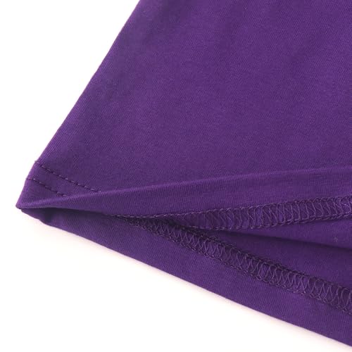 Image of Noomelfish Girls Short Sleeve Crop Tops Kids Summer Dance Cropped T-Shirts (5-14 Years)