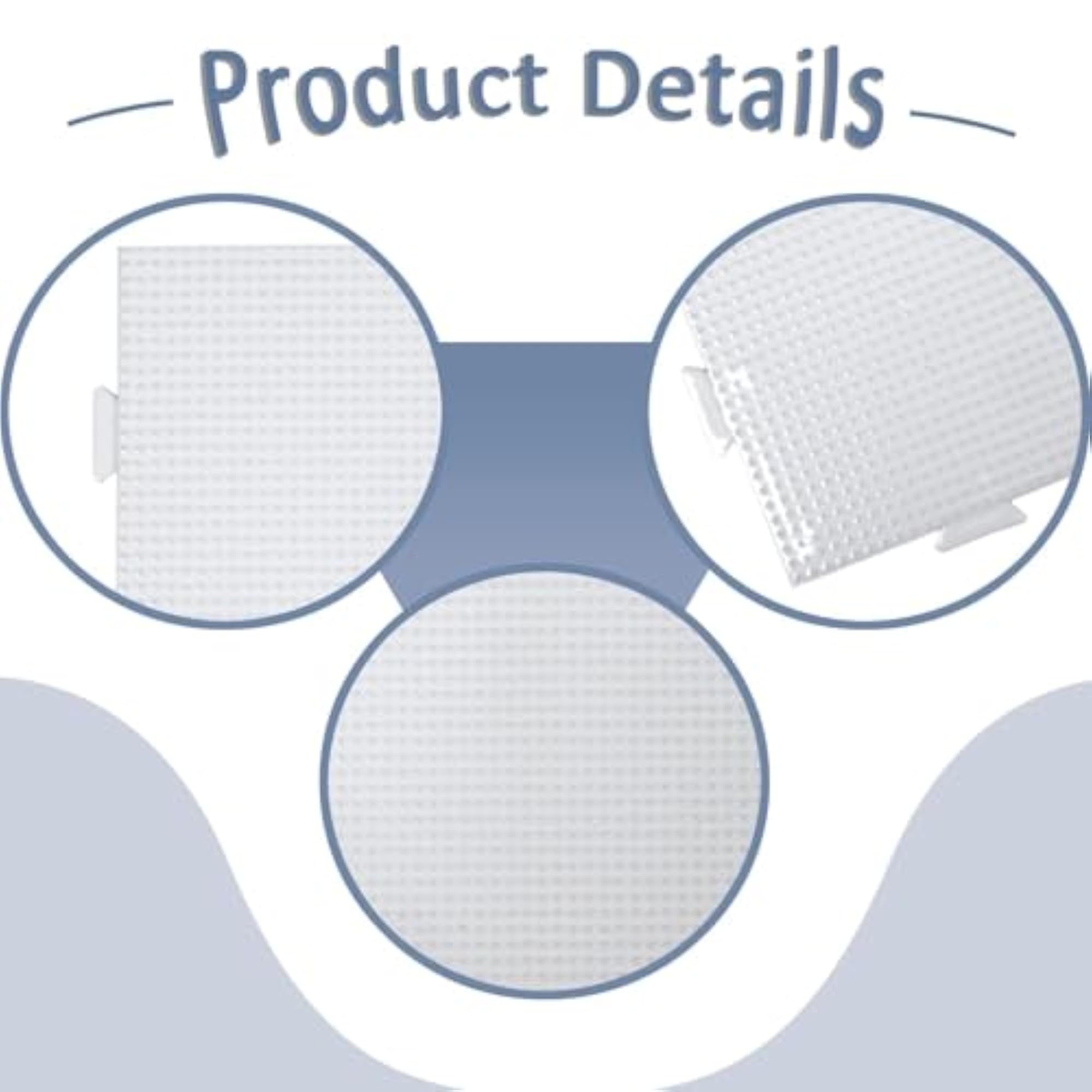 6Pcs Fuse Beads Pegboards for DIY Craft Projects