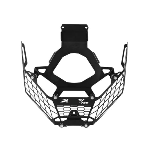 Couvercle de protection phare XADV 750 de 2017 à 2020 en acier noir haute résistance