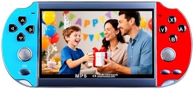 CZT Consola retro de 4,3 pulgadas con 3000 juegos incorporados, q...