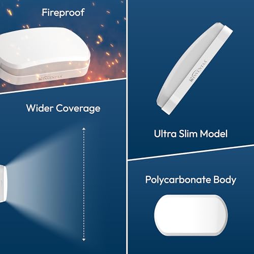 Image of INVENTAA ORA Outdoor Wall Lights Waterproof LED (2 Pack) for Balcony, Terrace | Bulkhead Lamp Holder (Natural White)