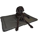 Hossi's Wholesale Wasserfestes In und Outdoor Hundebett Hundematte in grau/grau - Größe XXL 114 x 80 cm