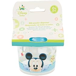 Dispensador De Jabon En Forma De Mickey Mouse Stor ST-39825 - Dispensador de leche en polvo con tres compartimentos, diseño Mickey Mouse