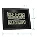 La Crosse Technology 513-75624-INT Digital Atomic Clock with Outdoor Temperature and Moon Phase,Black