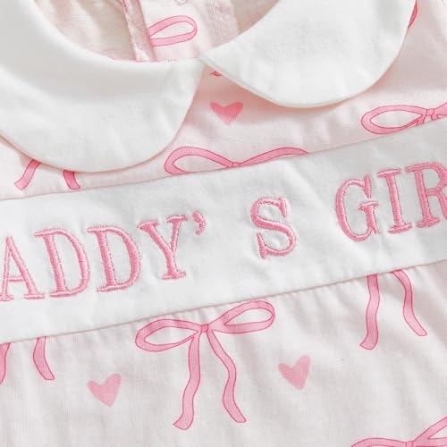 Newborn Baby Girl Going Coming Home Outfit Long Sleeve Ruffle Romper Cute Jumpsuit Fall Winter Smocked Clothes4