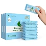DORAHONEY – Spülbare Feuchttücher Reisegröße – Mini, Plastikfrei & Unpar