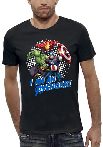 T-Shirt Avengers pour Homme Marvel Idéal pour Sorties et Soirées Ciné