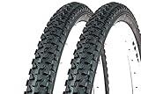 fahrradreifen 26x2.1 ✅ ohne Reflexstreifen | Farbe: Schwarz | Idealer Luftdruck 2,8 Bar