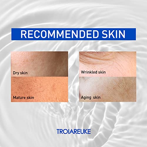 Troiareuke H+ Cocktail Ampoule Toner (Rejuvenating) 2.36 Oz. | For Wrinkled And Aging Skin | With Hydrolyzed Collagen, Peptide, Ginseng Root Extract #TOP3